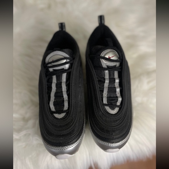 Nike Air Max 97 QS 'B-Sides Metallic Silver - Picture 8 of 11